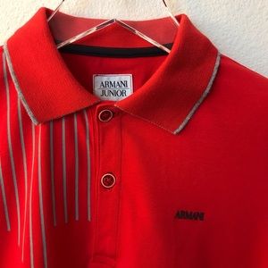 Armani Junior Red Shirt